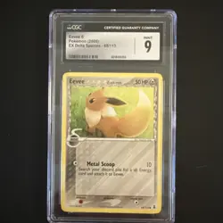 Pokemon TCG Eevee EX 2005 Delta Species 68/113 CGC9🔥 - Image 1