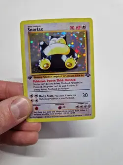 1999 Snorlax Jungle 1st Edition Style Holo Pokemon Card (PRXY Fan Display) - Image 3