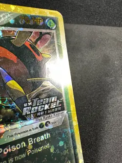 2004 Pokemon Rocket's DARK ARIADOS RARE HOLO 30/109 Team Rocket Returns Holo - Image 4