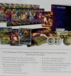 Pokemon TCG Sword and Shield Ultra Premium Collection Charizard Box 820650871115 - Image 3