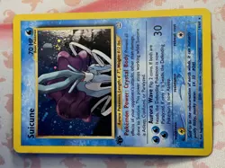 1st Edition Suicune (14/64) Holo Neo Revelation Pokemon Card - Image 1