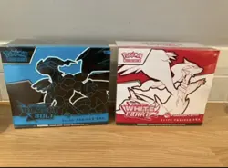Pokemon TCG Black Bolt & White Flare Pokemon Center Elite Trainer Box ETB - Image 1