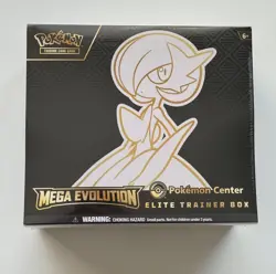 Sealed Pokemon Center exclusive mega evolutions Gardevoir elite trainer box ETB - Image 2