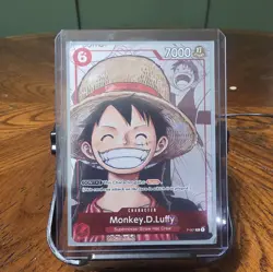 Monkey D Luffy (Alternate Art) P-001 25th Anniversary One Piece Promotion Card - Image 1