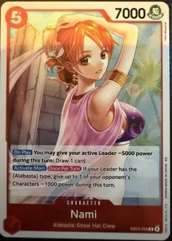 4x Nami EB03-006 RARE One Piece TCG Heroines Edition English playset - Image 1