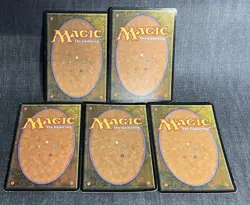 MTG Commander Oversized Magic The Gathering Cards Lot of 5 MP/HP Animar Nekusar - Image 2
