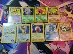 25× Vintage Pokemon Cards Lot WotC 1999–2000 Base Set, Rocket, Squirtle, Psyduck - Image 3