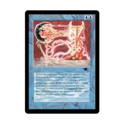 WOTC MtG Antiquities Transmute Artifact (U) EX - Image 1