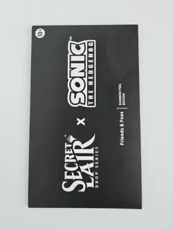 Secret Lair x Sonic Friends & Foes Rainbow Foil SEALED Magic the Gathering MTG - Image 2