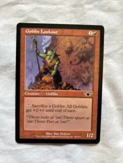 Magic the Gathering MTG Legions GOBLIN LOOKOUT-NM - Image 1