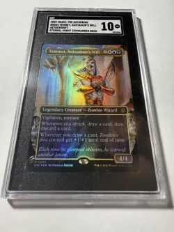 Temmet, Naktamun's Will (Borderless) Commander: Aetherdrift Foil - Image 1