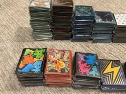 Massive Pokemon TCG Sleeve Lot – 81 Packs – Official Pokemon Center/ETB Sleeves - Image 2