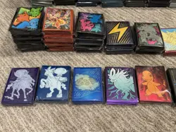 Massive Pokemon TCG Sleeve Lot – 81 Packs – Official Pokemon Center/ETB Sleeves - Image 4