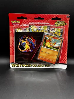 Pokemon Ascended Heroes Tech Sticker Collection Charmander - Image 1