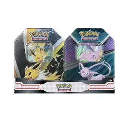 Pokemon TCG V Heroes Bundle Tins: 2-Pack of Jolteon & Espeon Brand New! 820650855658 - Image 1