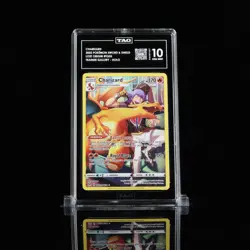 TAG 10 GEM MINT Charizard Full Art TG03/TG30 2022 Pokemon Lost Origin - Image 1