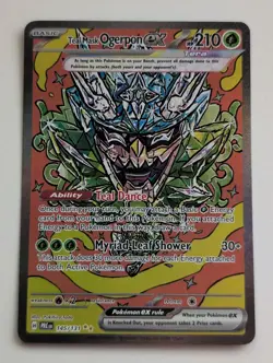 Teal Mask Ogerpon EX SIR 145/131 Pokemon - Prismatic Evolutions LP - Image 1