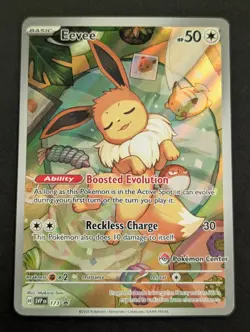 Eevee - 173 Promo Pokemon Center Exclusive Scarlet & Violet TCG NM - Image 1