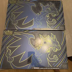 Pokemon Phantasmal Flames Mega Charizard UPC Ultra Premium Costco 2 Pack IN HAND - Image 1
