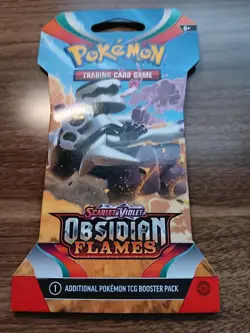 Obsidian Flames Sleeved Booster Pack - 1x NEW English Factory Sealed Pokemon - Image 1