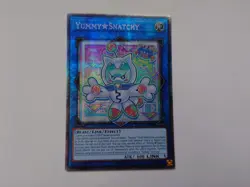 YUMMY SNATCHY JUSH-EN022 STARLIGHT RARE 1st EDITION YUGIOH *NEW & MINT* - Image 1
