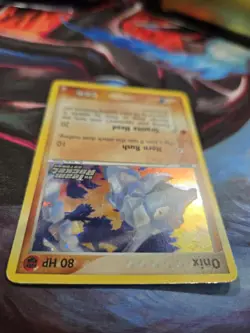 Onix 69/109 Team Rocket Returns Reverse Holo Pokemon Card Low Play - Image 5