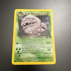Pokemon TCG Dark Weezing 14/82 Holo Rare Team Rocket 2000 LP+/NM Card Unlimited - Image 2