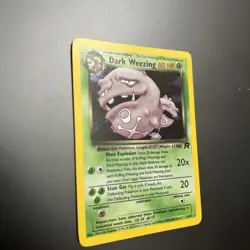 Pokemon TCG Dark Weezing 14/82 Holo Rare Team Rocket 2000 LP+/NM Card Unlimited - Image 4