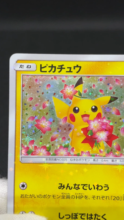 Pikachu Pokemon Center 20th Anniversary Promo 224/SM-P 2018 Japanese card 0721 - Image 2