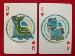 Shellos Gastrodon Mint Pokemon Japanese Playing Poker Card Diamond Dialga Deck - Image 1