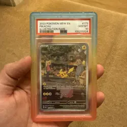PSA 10 PIKACHU 173/165 | 151 IR Full Art Graded Pokemon Card - Image 1