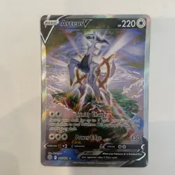 Pokemon Cards Arceus V 166/172 Brilliant Stars Rare Ultra NM - Image 1