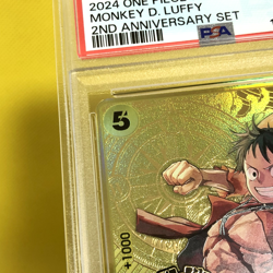 One Piece Card Japanese【Monkey D. Luffy】PSA10 ST13-015 2nd Anniversary Set - Image 3