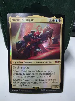 MTG FOIL Marneus Calgar - Warhammer 40,000 Commander #175 - Image 1