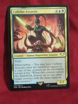 Callidus Assassin #109 (LP) Warhammer 40,000 40K Magic MTG - Image 1