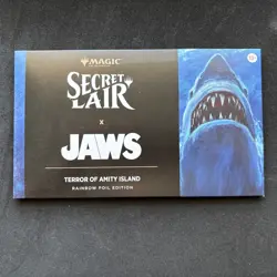 Secret Lair - Jaws: Terror of Amity Island - Rainbow Foil Edition (Sealed) - Image 1