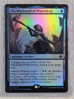 MTG The Blackstaff of Waterdeep FOIL #48 Adventures in the Forgotten Realms Rare - Image 4