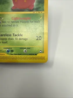 Pokemon Card - Hoppip Aquapolis 83/147 Common HP - Image 3