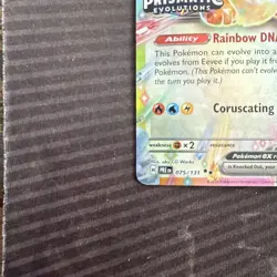 Pokemon Eevee EX TCG Prismatic Evolutions Promo Card 075/131 - Image 5