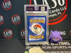 1999 POKEMON FOSSIL #14 RAICHU-HOLO PSA 9 - Image 2