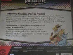 Pokemon Scarlet & Violet Prismatic Evolutions Poster Collection TCG - Image 2