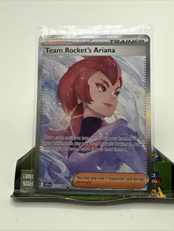 🔥Pokemon TCG-Team Rocket's Ariana-237/182-Sv10: Destined Rivals-SIR-Holo-M/NM🔥 - Image 1