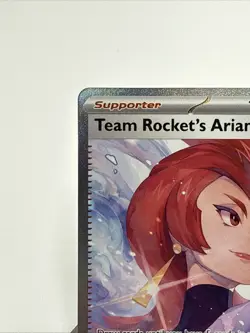 🔥Pokemon TCG-Team Rocket's Ariana-237/182-Sv10: Destined Rivals-SIR-Holo-M/NM🔥 - Image 3
