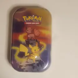 Pokemon Sealed Pikachu & Vulpix Kanto Power 2019 K19 mini tin. - Image 1