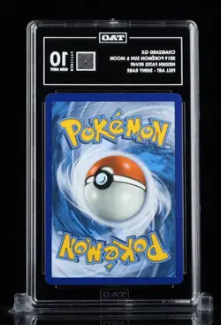 2019 Pokemon Sun & Moon Hidden Fates Charizard GX #SV49 FA Shiny Rare Tag 10 - Image 2