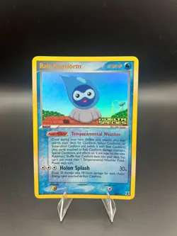 Pokemon Rain Castform 26/113 Ex Delta Species REVERSE Holo Stamped Eng- MP - Image 1