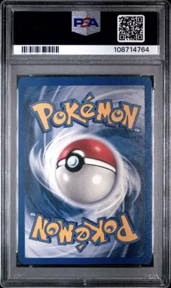 2000 Pokemon FRENCH 1st Edition Fossil Kicklee-Hitmonlee 22/62 PSA 8 NM-MT - Image 2