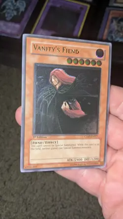 Vanity's Fiend (UTR) CDIP-EN017 Cyberdark Impact-1st Edition 1st Edition - Image 2