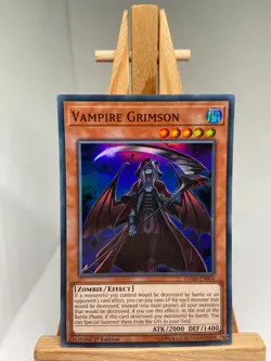 Vampire Grimson - Super Rare 1st Edition DASA-EN004 - NM - YuGiOh - Image 1