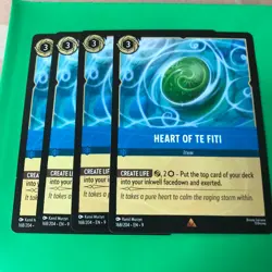 Heart of Te Fiti Fabled 4x x4 Disney Lorcana Playset - Image 1